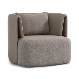 Elio Swivel Barrel Chair